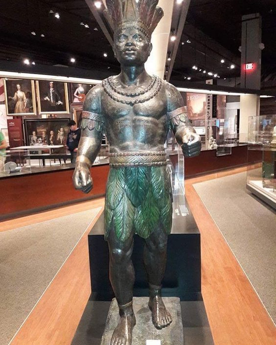 Chief Powhatan Historical Portrait